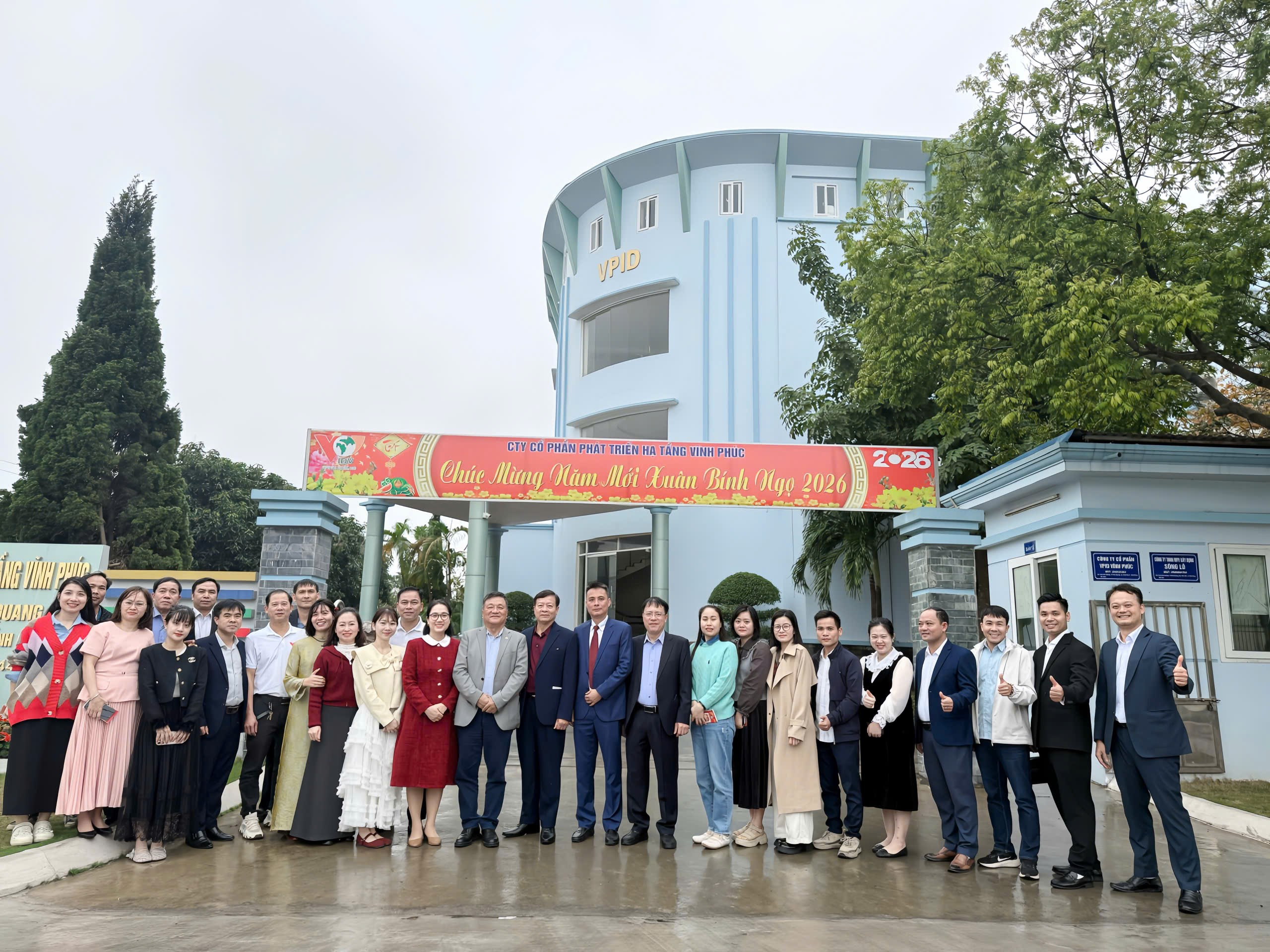 Công ty cổ phần phát triển hạ tầng Vĩnh Phúc (VPID) khai xuân Bính Ngọ 2026 - Khởi động thịnh vượng - Mã đáo thành công!